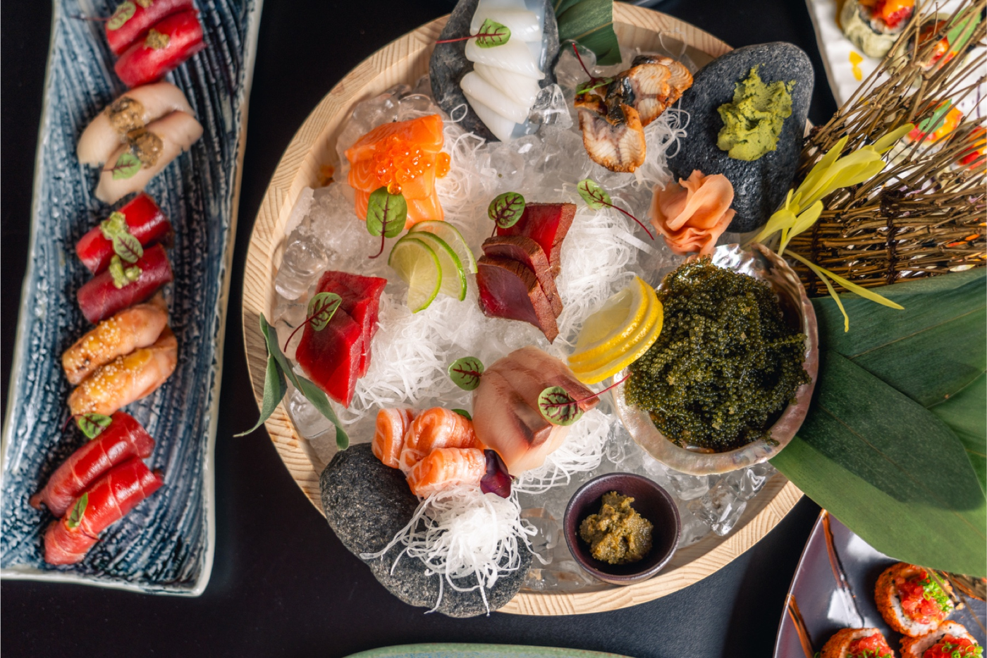 Sashimi a čerstvé ryby z Fajnej Rybky